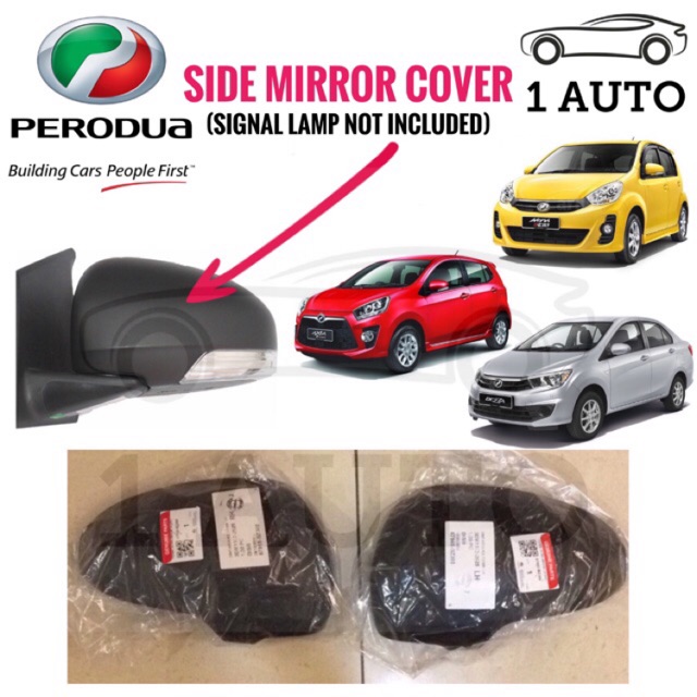 Original Perodua Myvi Lagi Best Axia Advance Se Bezza Side Mirror Cover Shopee Malaysia