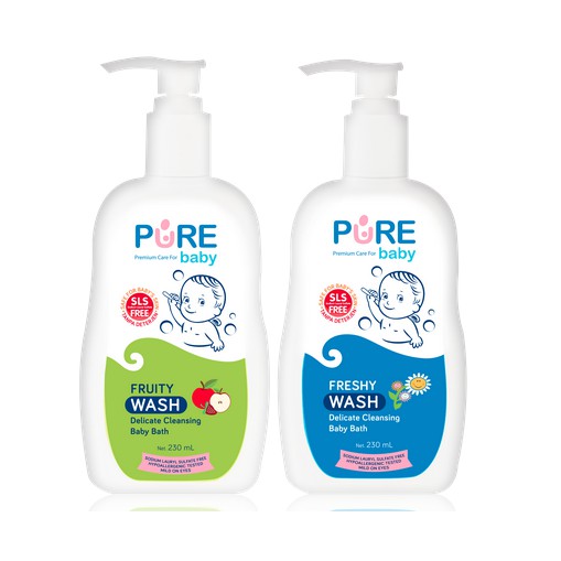 pure baby wash