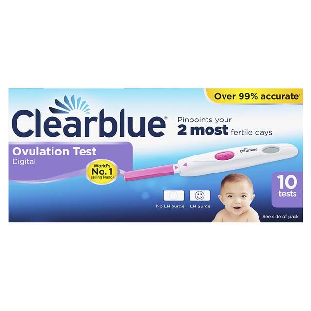 (Stock Clearance!) Clearblue Digital Ovulation Test Kit 10 Pack