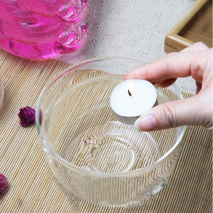 Clear Tea Pot Warmer Candle Heating Base Heat-Resisting For Coffee /Water/ Tea [READY STOCK IN MALAYSIA]