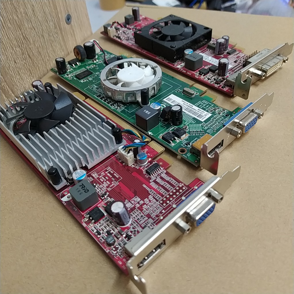 HD 6450 5450 4350 GT210 G210 G405 G505 512MB  sff low profile graphic card(used)
