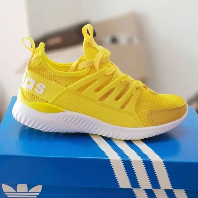 womens yellow adidas shoes