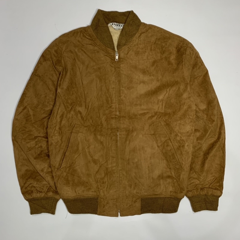 Pon Suede Bomber Jacket