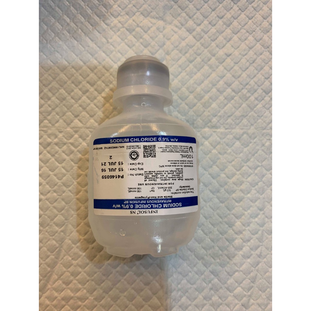 Normal saline 100ml (drip) Shopee Malaysia