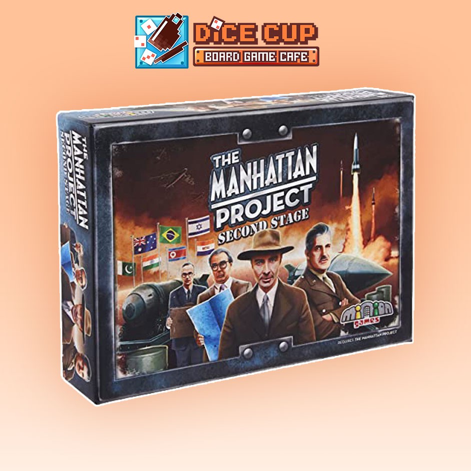 The Manhattan Project Second Stage Expansion Board Game