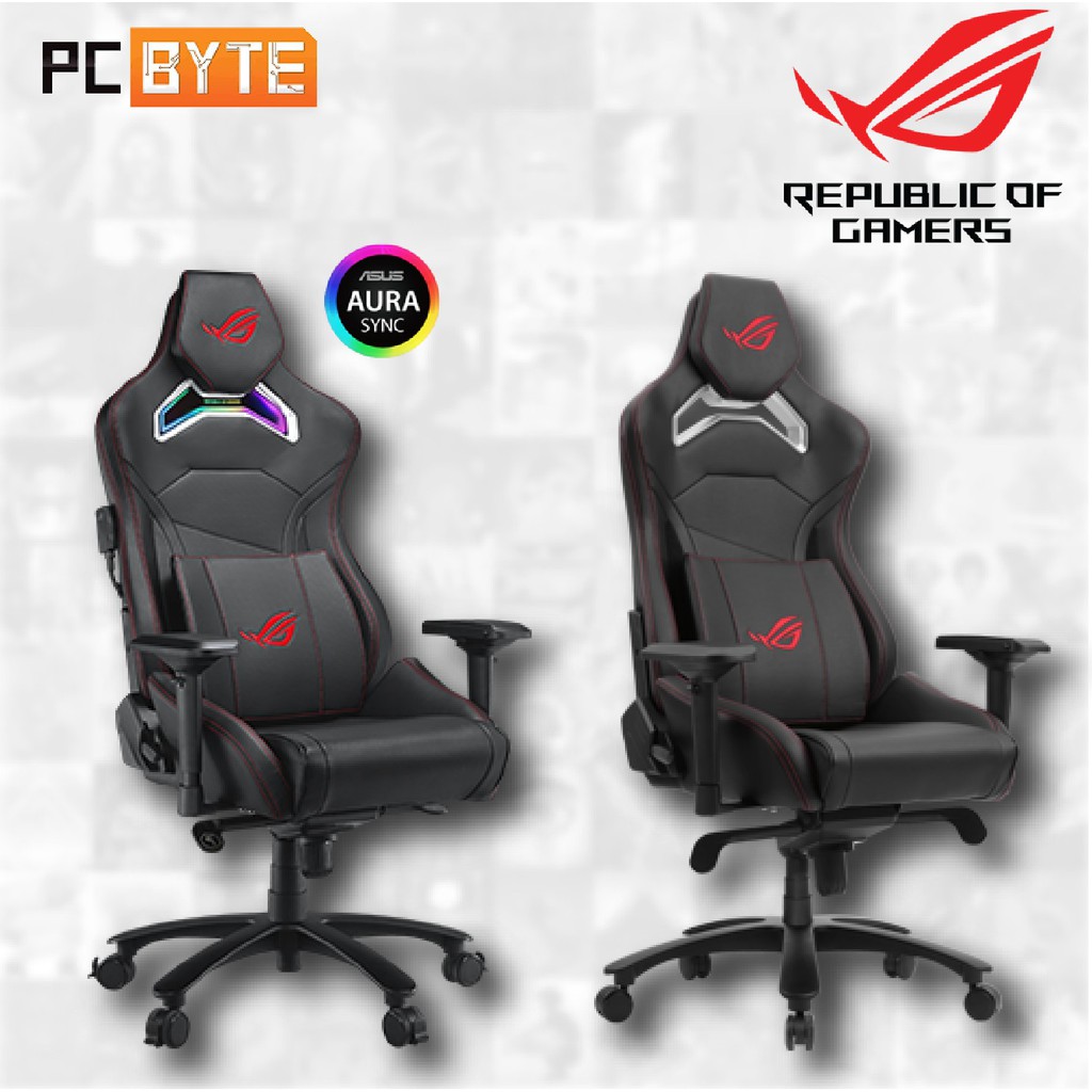 asus rog chariot rgb sl300c  chariot core sl300 gaming chair