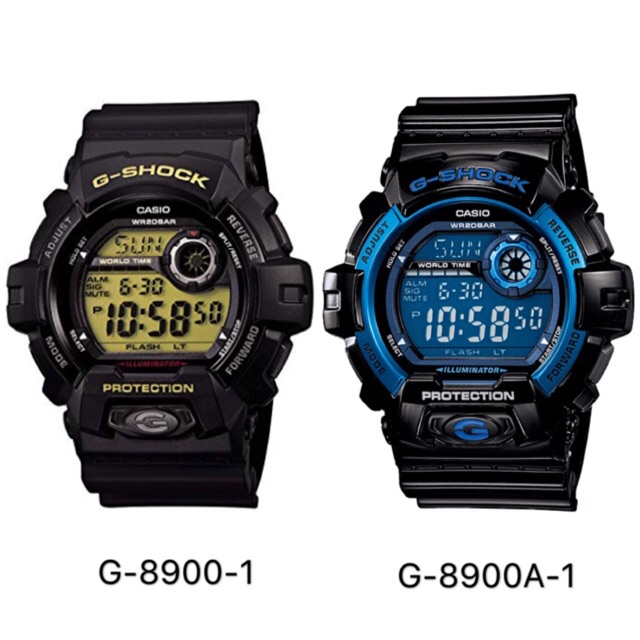 casio g shock dw 8900