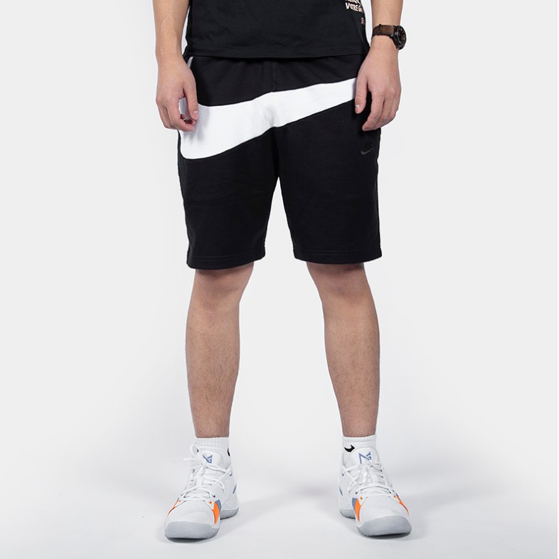 nike big logo shorts