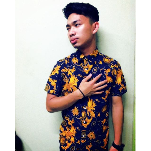 Men Shirt Batik Floral Baju Kemeja Batik Viral Corak Bunga Men Shirt Batik Floral Baju Kemeja Batik Viral Corak Bunga