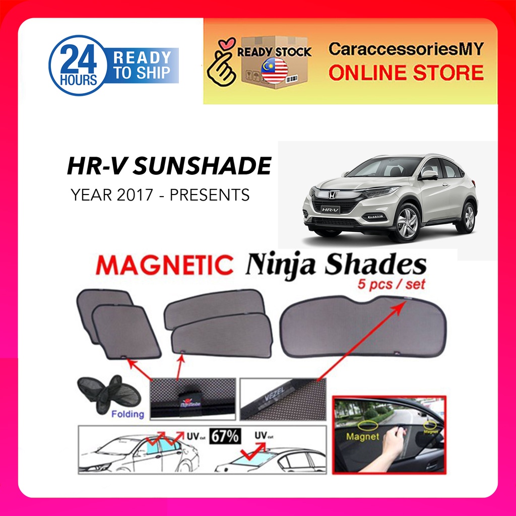 Honda HRV Ninja Sun Shade (5pcs/set) hrv sun cover protection