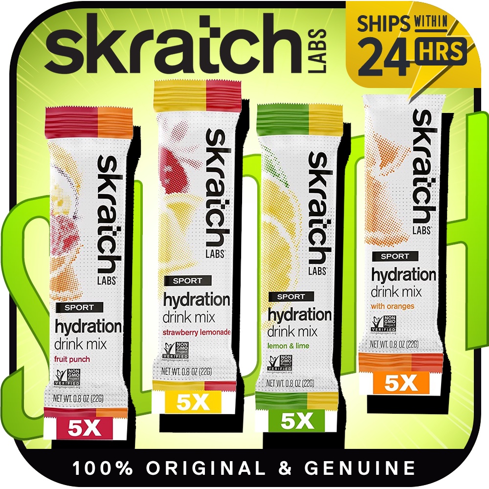 Skratch Labs Hydration Drink Mix Lemon & Lime / Oranges / Strawberry