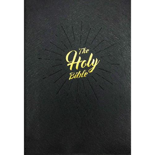 Bk Holy Bible Niv Large Print Hard Cover Black Shopee Malaysia