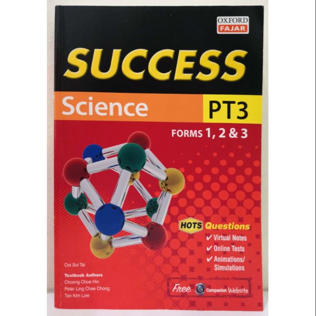 Oxford Fajar Success Science Pt3 Form 1 2 3 Shopee Malaysia