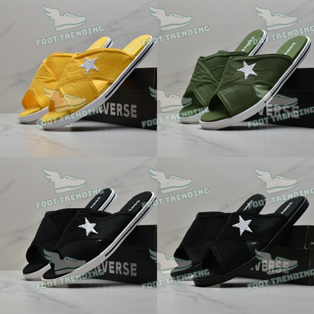 converse sandals and purse