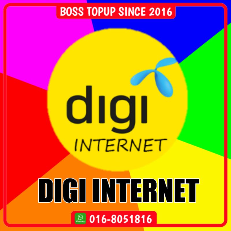 DIGI DATA PACKAGE DIRECT TOPUP FAST RELOAD Shopee Malaysia