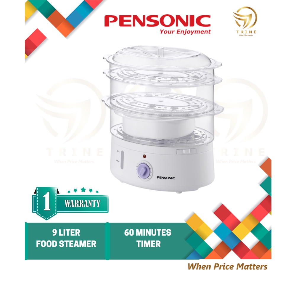 Pensonic Chef's Like 9L Electric Food Steamer PSM-1603 PSM1603 蒸炉 Pengukus Makanan Stim Makanan Pau 电子蒸炉