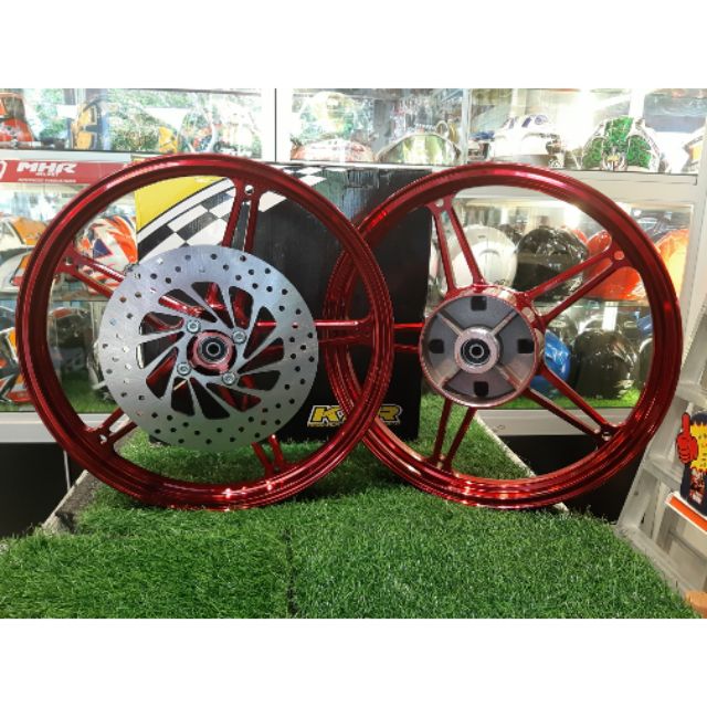 SPORT RIM K10 RS150 WITH FRONT DISC & BEARING Shopee Malaysia