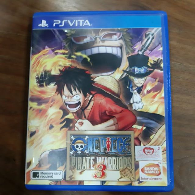 Psv Ps Vita Games One Piece Pirate Warriors 3 R3 Shopee Malaysia