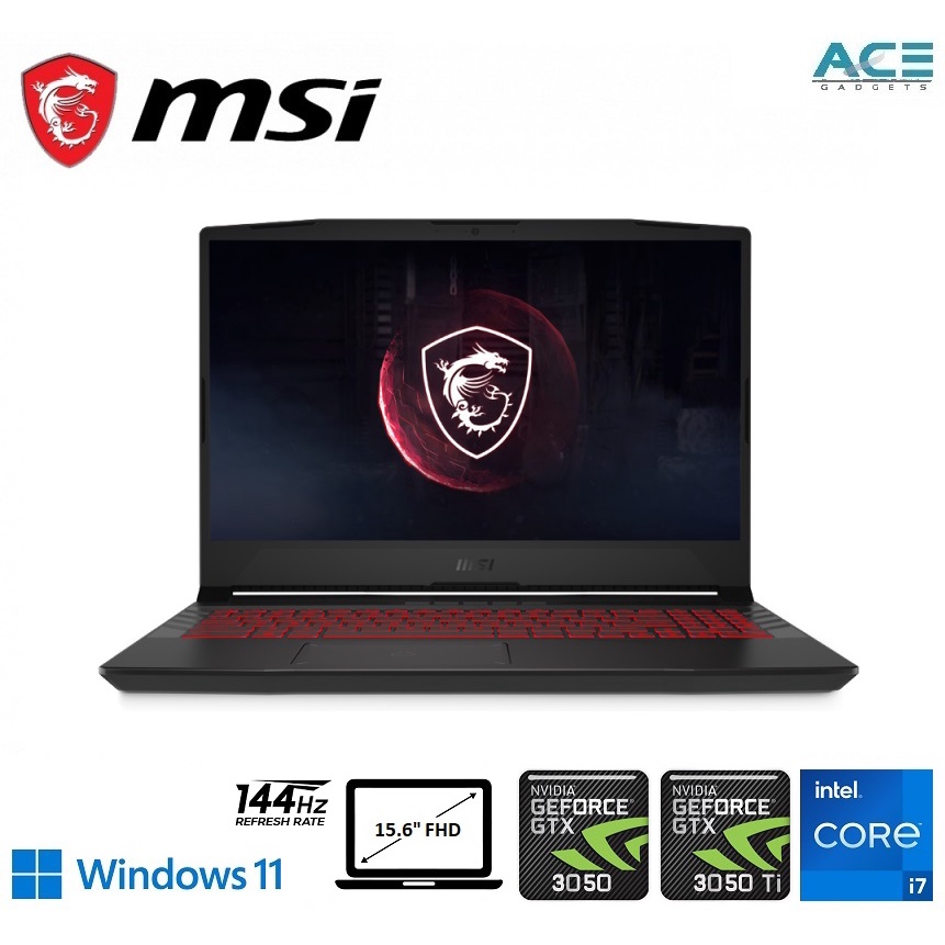 MSI Pulse GL66 11UCK-1032 / GL66 11UDK-1044 Gaming Notebook *144Hz* (i7 ...