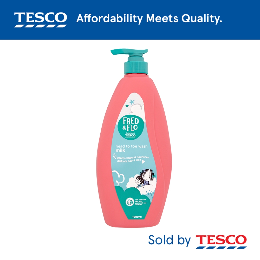 tesco baby wash