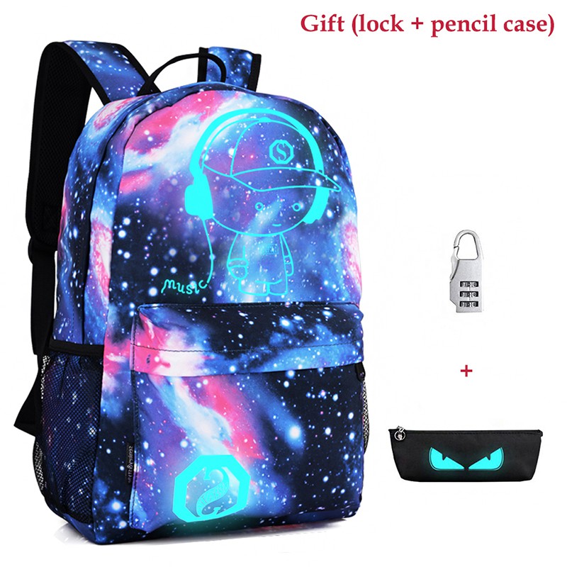 galaxy school bag