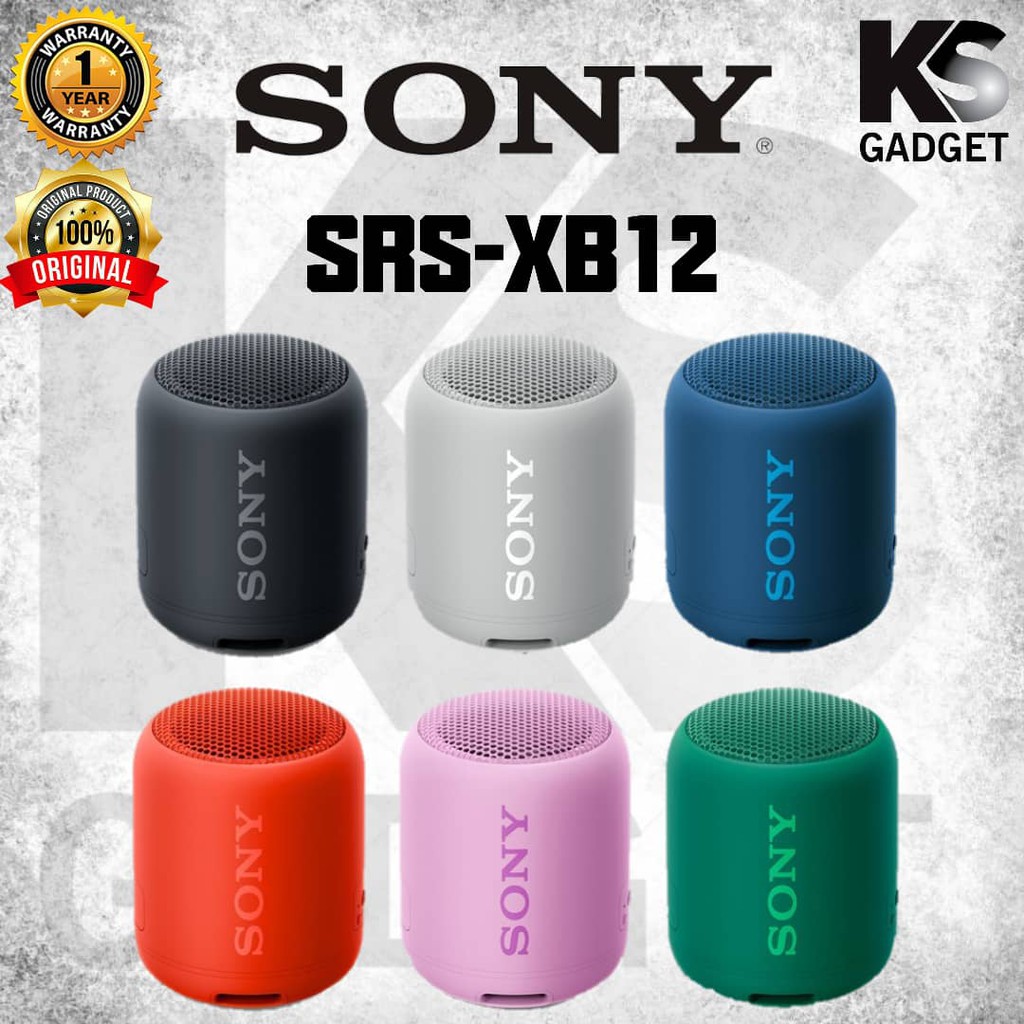 sony xb12 extra bass portable bluetooth speaker
