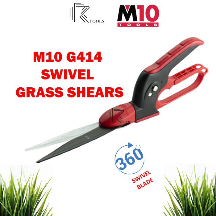 G414 M10 GRASS SHEAR GARDEN SCISSOR CUTTER PRUNE PRUNER GUNTING RUMPUT KEBUN