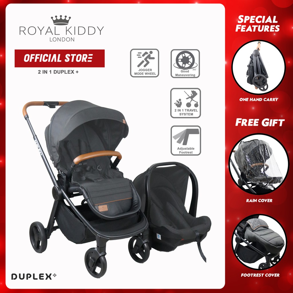 Royal Kiddy London 2 in1 Duplex Plus 