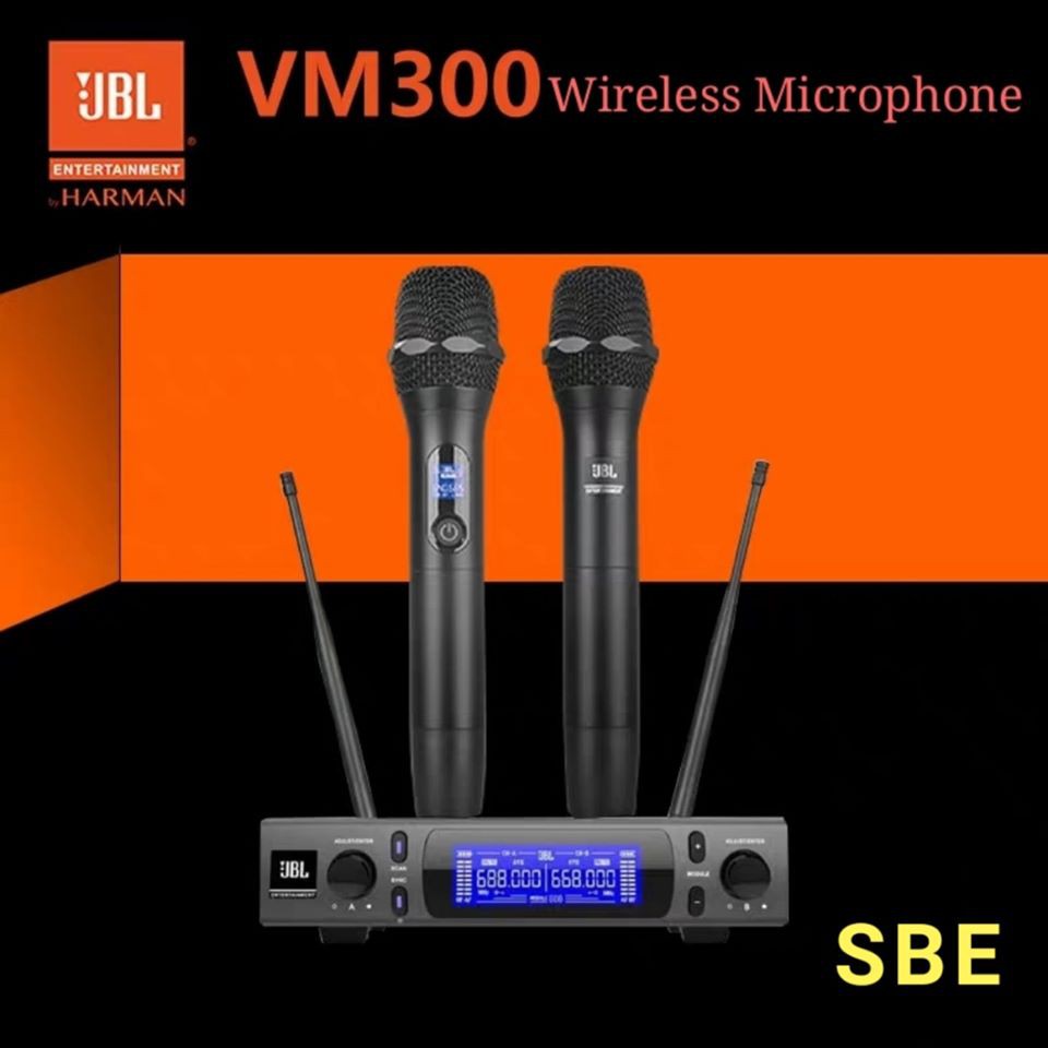 JBL VM300 UHF Wireless Microphone Shopee Malaysia