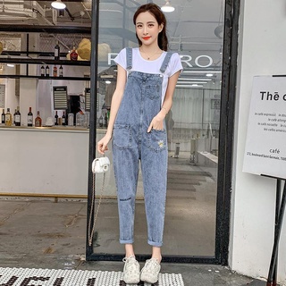 2020 New Casual Ripped Adjustable Straps Denim Overalls Plus-Size Pants Stretch Ripped Casual Loose Overalls for Women,ArmyGreen S 2020 New Casual Ripped Adjustable Straps Denim Overalls Plus-Size Pants Stretch Ripped Casual Loose Overalls for Women,ArmyGreen S