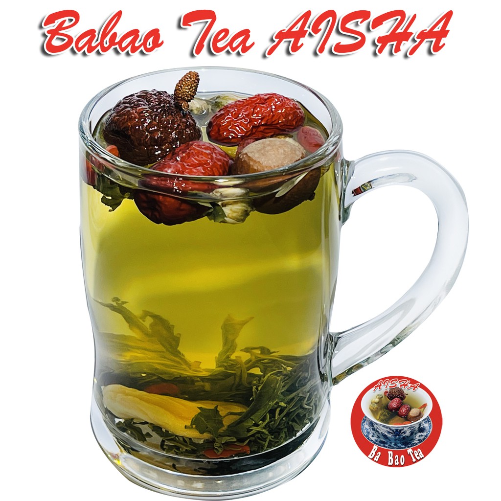 Ba Bao Tea Halal Aisha Chrysanthemum Babao Tea Red Date Longan Goji