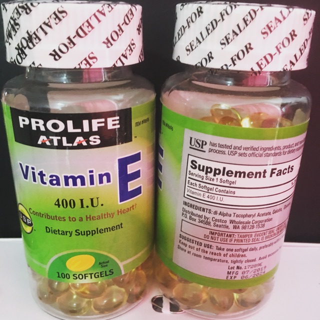 PROLIFE ATLAS VITAMIN E Shopee Malaysia