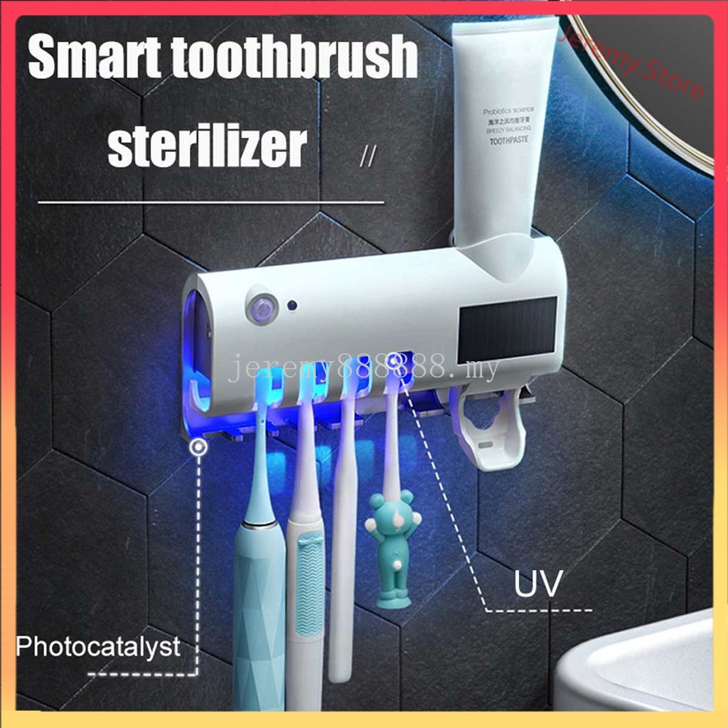 Multifunctional Solar UV Light Intelligent Toothbrush Holder Sterilizer ...