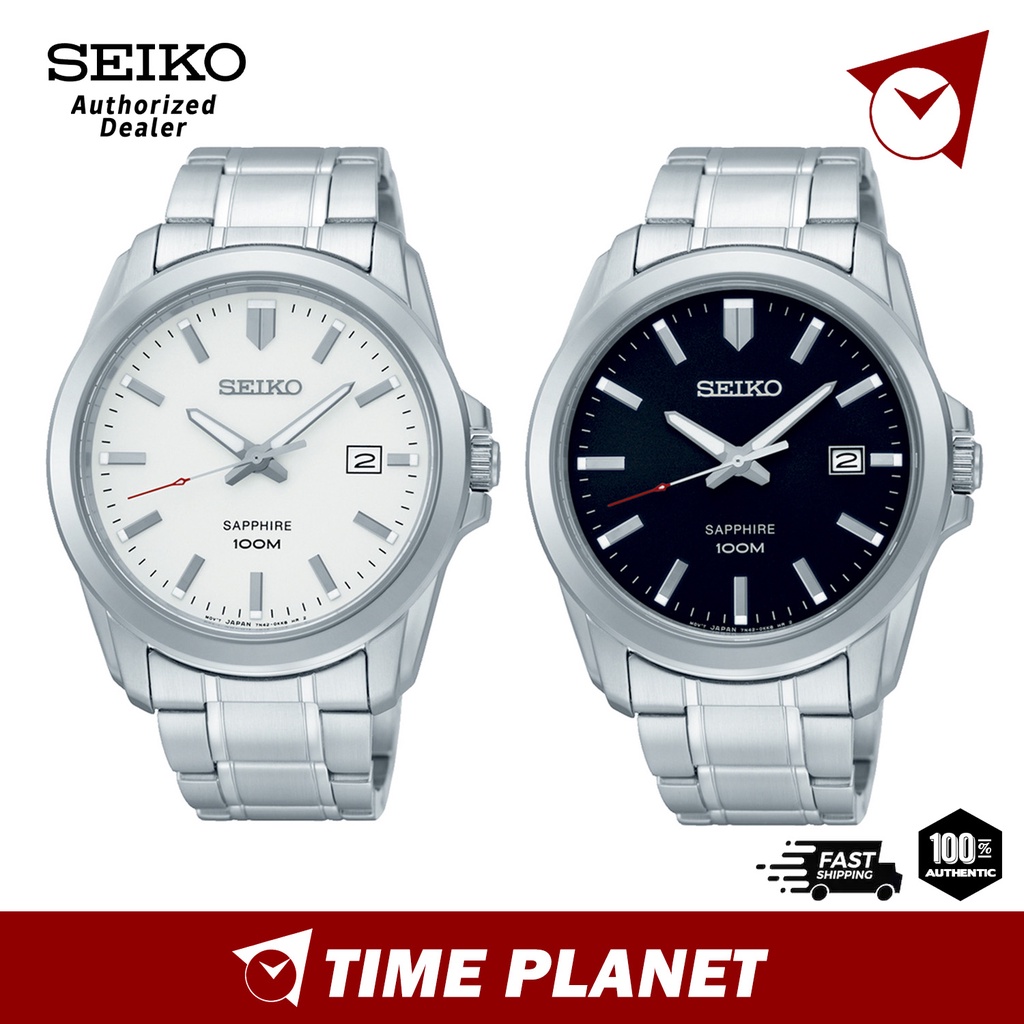 Official Warranty] Seiko Seiko Sapphire Crystal Stainless Steel | Shopee  Malaysia