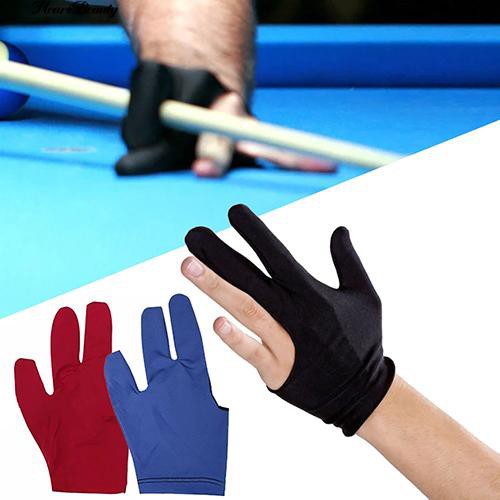 Purpose Durable ™ Spandex Snooker Billiard Cue Glove Pool Left Hand Open Three Finger Accessory Must - Image 5