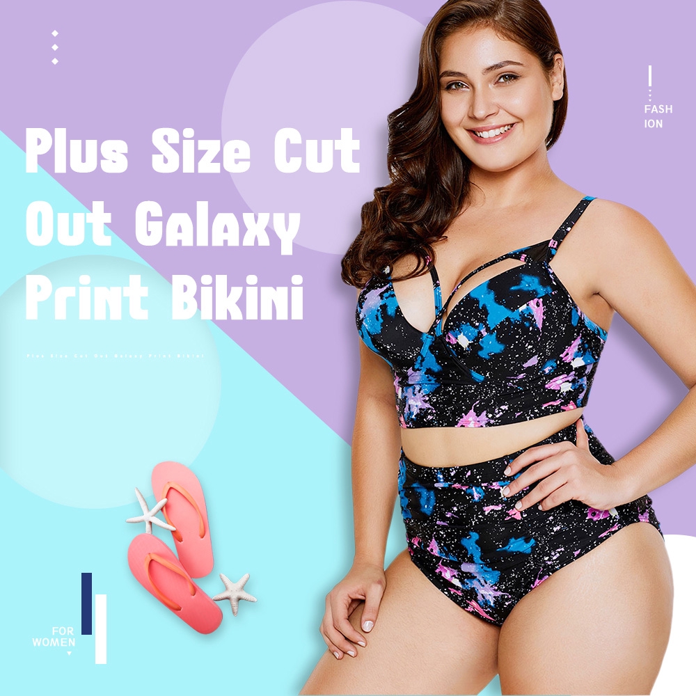 galaxy plus size bikini