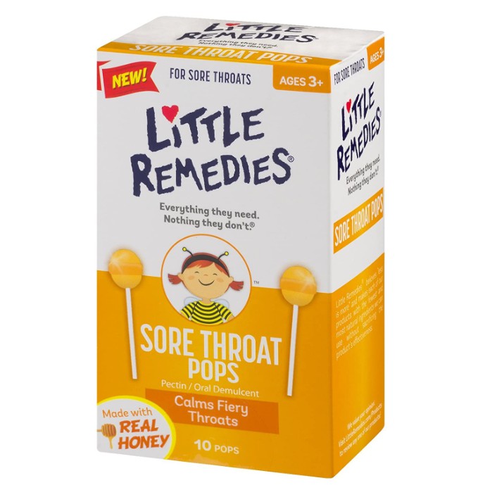 Little Remedies Sore Throat Pops 10 Pops Shopee Malaysia