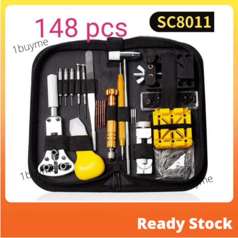 1Buyme Watch Repair Tool Kit Set Adjustable Glass Repair Kit Apple Watch Accessories Remover / Pembuka Jam Tangan