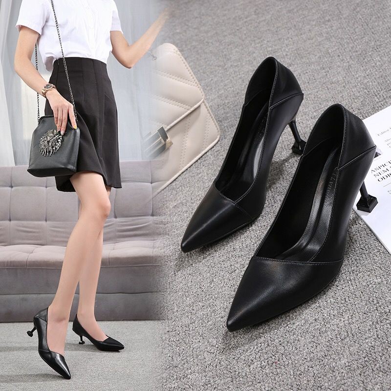 black female work shoes