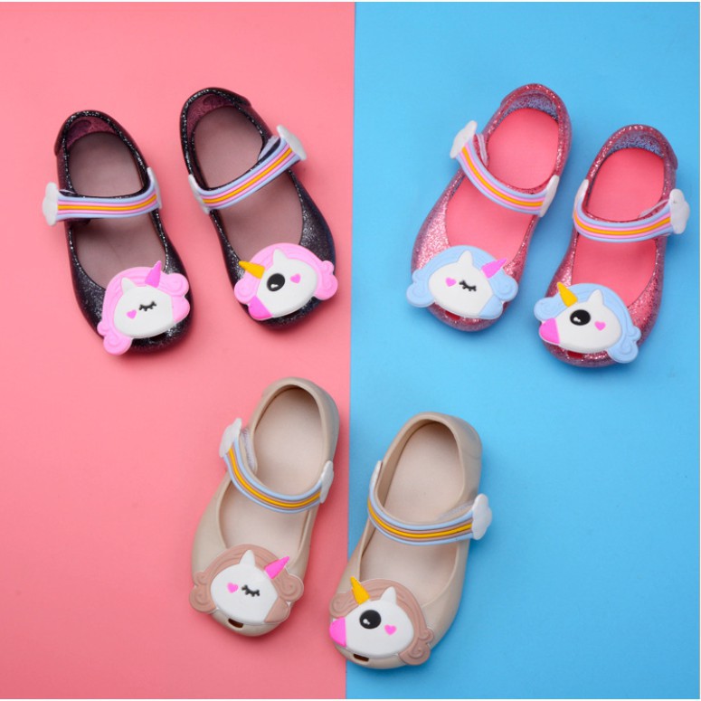 unicorn jelly shoes