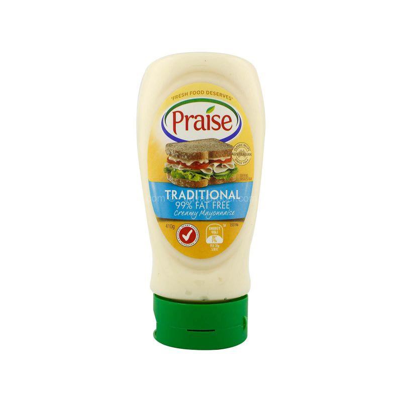 [READYSTOCK] Imported Aus Praise 99 Fat Free Mayonnaise 410g Shopee Malaysia