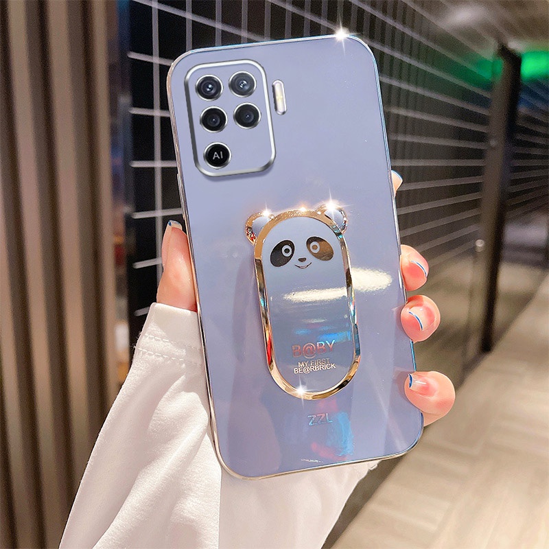 Compatible With OPPO A94 5G/A95 5G/Reno 5Z/F19 Pro Plus Phone Case And Tempered Glass Screen Protector With Ring Stand Kickstand Silicone Metal - View #10