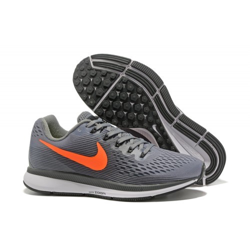 nike zoom grey and orange