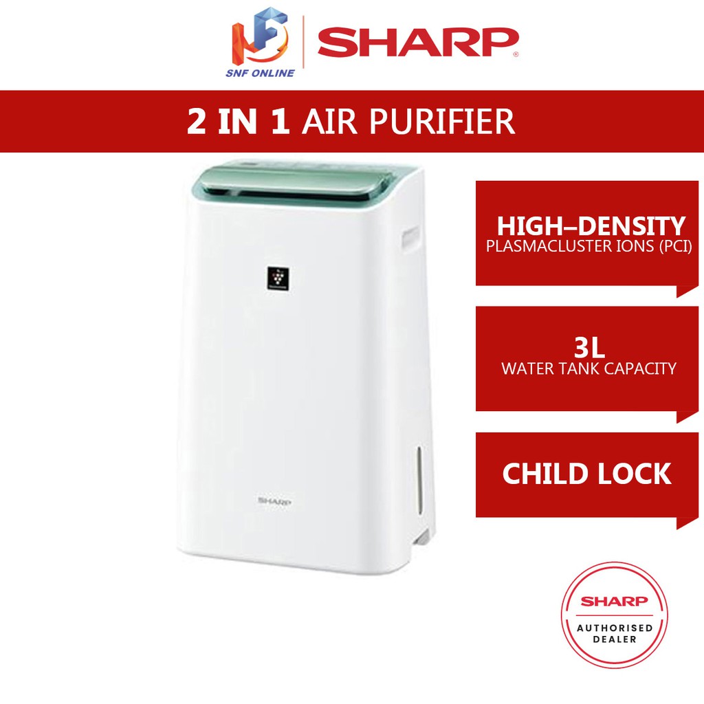 Sharp 2 In 1 Air Purifier Dehumidifier DWE16FAW DWE16FAW Shopee