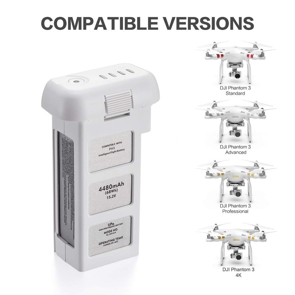 dji phantom 3 drone battery