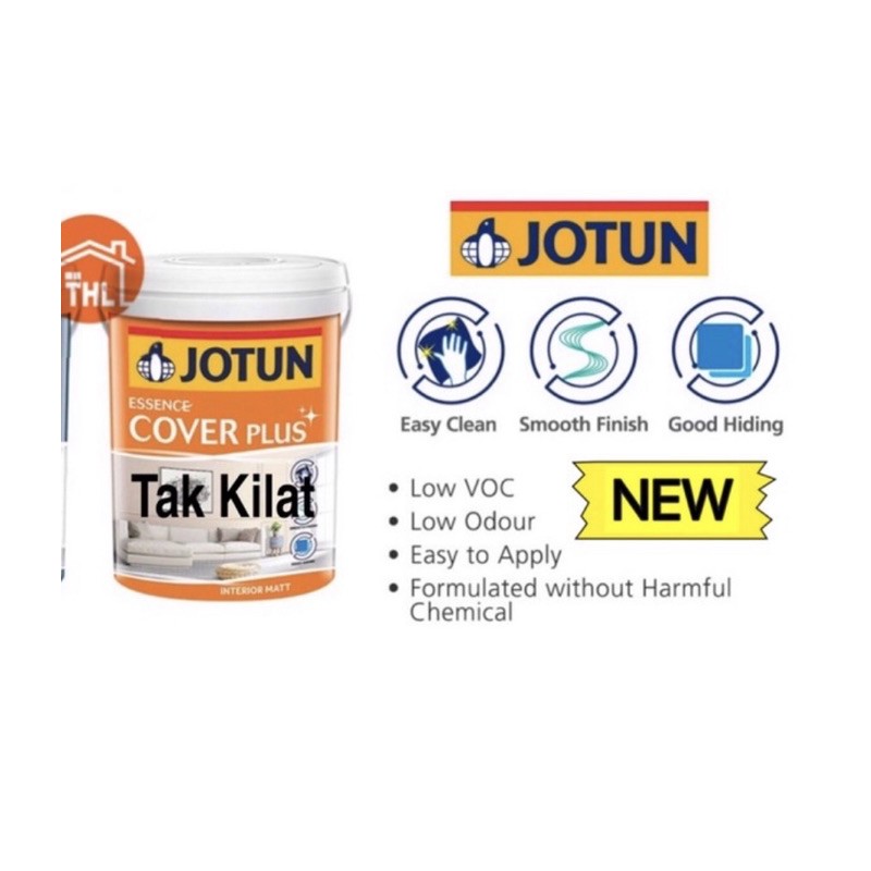Jotun Easy Clean Matt 5Liter cover plus matt interior wall