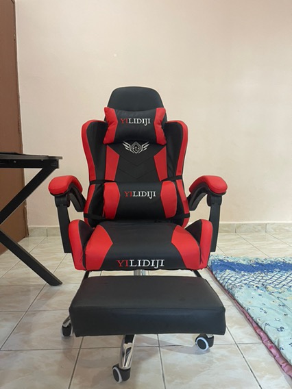 Ready Stock Kerusi Gaming With Footrest Computer Chair Office Gaming Chair Student Game Seat Internet Cafe Shopee Malaysia