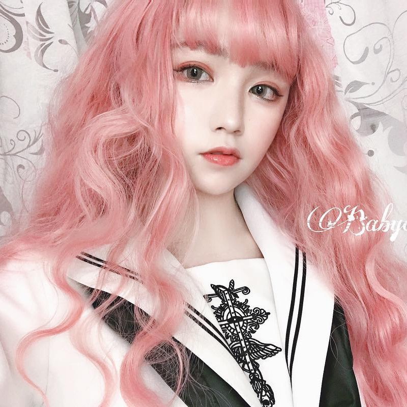 cute pink wigs