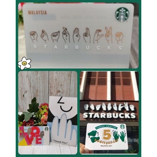 Starbucks Malaysia Exclusive Signing Store / Sign Store Gift Card