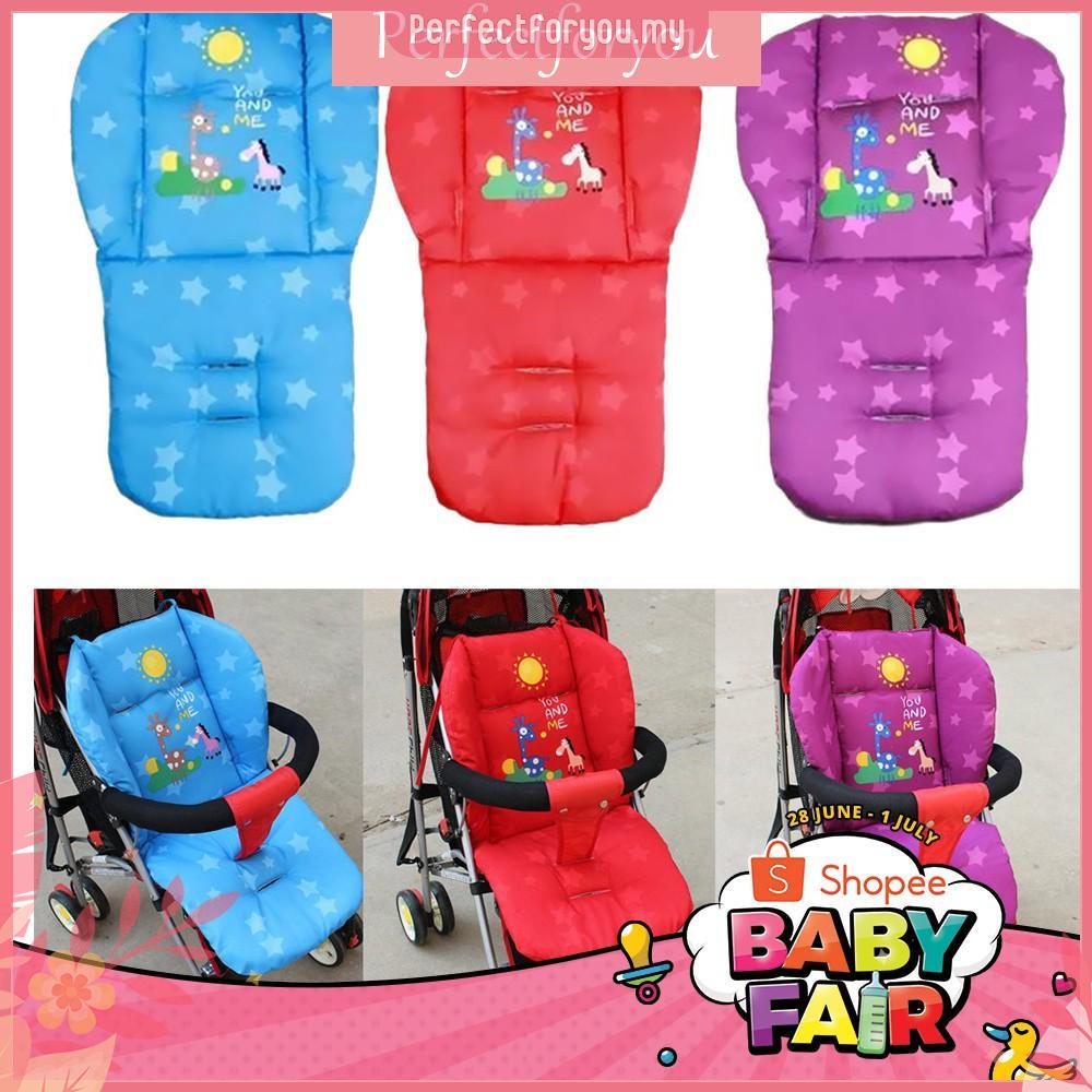 YU-NIYUT Universal Baby Stroller Soft Cushion Pram Pushchair Car Seat Kids Liner Pad Mat Universal Padding Liner for Babies Infants Newborns and Toddlers 